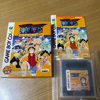 ゲームボーイ(ゲームボーイ)のONE PIECE 幻のグランドライン冒険記！(携帯用ゲームソフト)