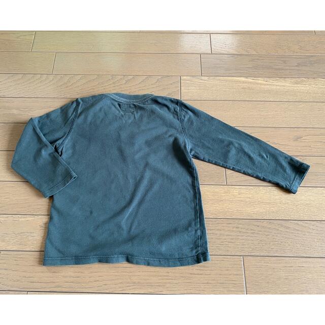 ARMANI JUNIOR(アルマーニ ジュニア)のARMANI JUNIOR アルマーニジュニア　ヘンリーネック　3A 100cm キッズ/ベビー/マタニティのキッズ服男の子用(90cm~)(Tシャツ/カットソー)の商品写真