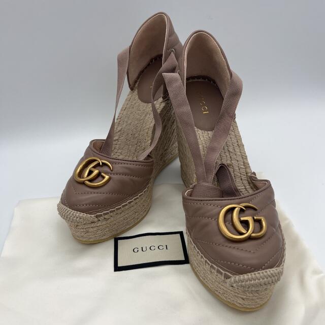 GUCCI グッチ サンダル 36 新品未使用品 ブラウン系 半額SALE☆ www