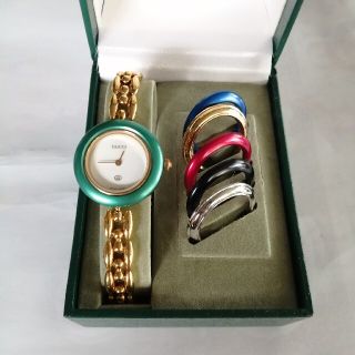 グッチ ヴィンテージ 腕時計(レディース)(ゴールド/金色系)の通販 ...