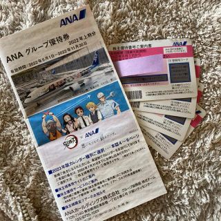 エーエヌエー(ゼンニッポンクウユ)(ANA(全日本空輸))のANA 株主優待4枚+冊子(その他)