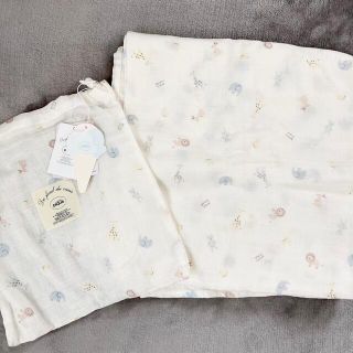 ジェラートピケ(gelato pique)のジェラートピケ　新品　ガーゼケット(おくるみ/ブランケット)