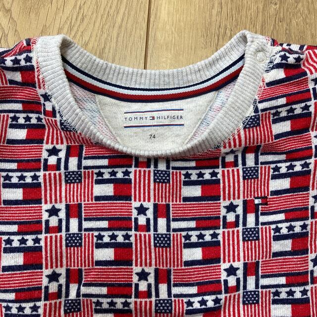 TOMMY HILFIGER(トミーヒルフィガー)のロンパース　カバーオール　TOMMY HILFIGER キッズ/ベビー/マタニティのベビー服(~85cm)(ロンパース)の商品写真