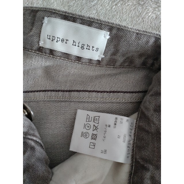 upper hights(アッパーハイツ)の新品 upper hights アッパーハイツ デニムパンツ レディースのパンツ(デニム/ジーンズ)の商品写真