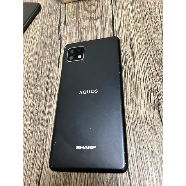 AQUOS(アクオス)の【格安！】AQUOS sense4 SIMロック解除済み スマホ/家電/カメラのスマートフォン/携帯電話(スマートフォン本体)の商品写真