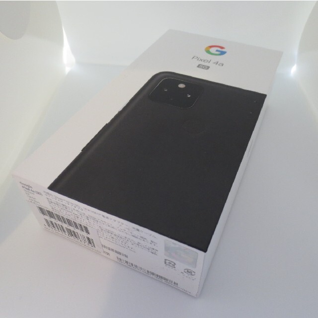 Google Pixel(グーグルピクセル)のGoogle pixel 4a 5G SoftBank Just Black スマホ/家電/カメラのスマートフォン/携帯電話(スマートフォン本体)の商品写真