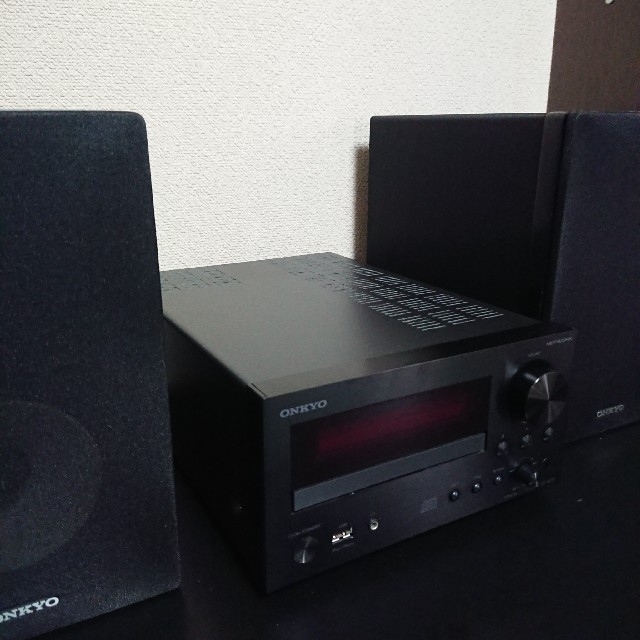 ONKYO コンポ CR-N755 スピーカー 無線LANアダプター付 1