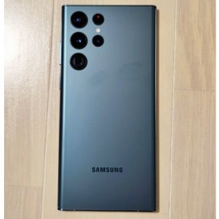 ギャラクシー(Galaxy)のGalaxy S22 Ultra 香港版 12GB/256GB グリーン(スマートフォン本体)