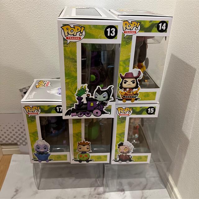 FUNKO POP ディズニー ヴィラン　トレインシリーズ5セットコンプリート