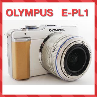 オリンパス(OLYMPUS)の❤初心者オススメ❤高画質・高機能❤軽量コンパクト ❤️オリンパス E-PL1(デジタル一眼)