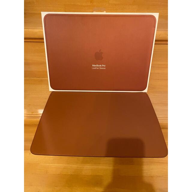 Apple純正　MacBookPro 15 レザースリーブ
