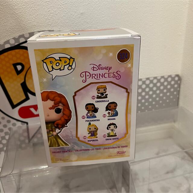 Disney(ディズニー)のレアFUNKO POP!  メリダ　ディズニープリンセスゴールドシリーズ限定版 エンタメ/ホビーのフィギュア(アニメ/ゲーム)の商品写真