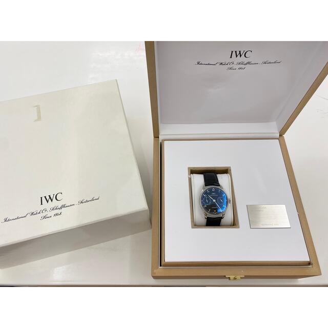 IWC(インターナショナルウォッチカンパニー)の美品 ポルトギーゼ  7DAYS  IWC IW500109 メンズ腕時計　 メンズの時計(腕時計(アナログ))の商品写真