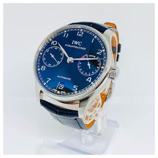 インターナショナルウォッチカンパニー(IWC)の美品 ポルトギーゼ  7DAYS  IWC IW500109 メンズ腕時計　(腕時計(アナログ))
