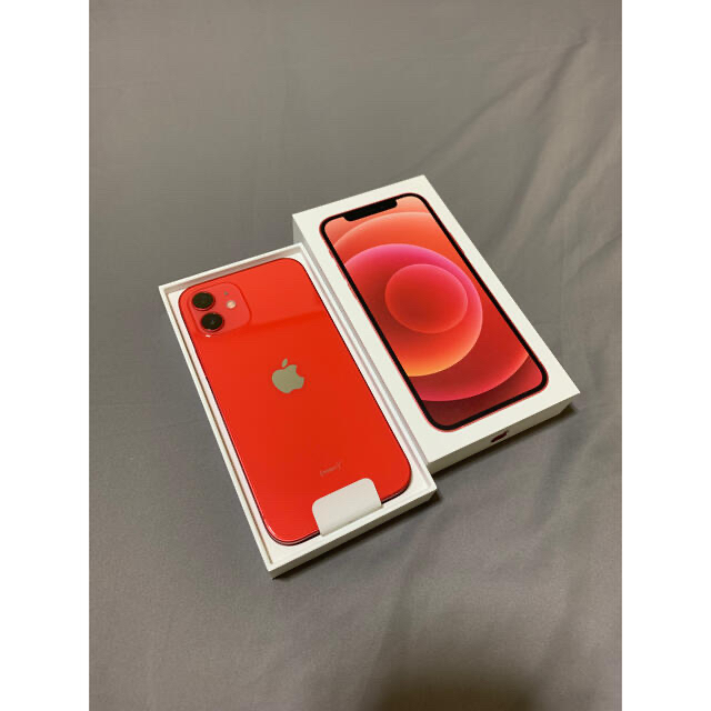 【新品】iPhone 12 レッドRED 64GB SIMフリー