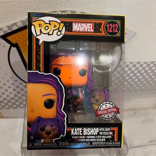 マーベル(MARVEL)のレアFUNKO POP! マーベル　ホークアイ　ケイトビショップ　ブラックライト(アメコミ)