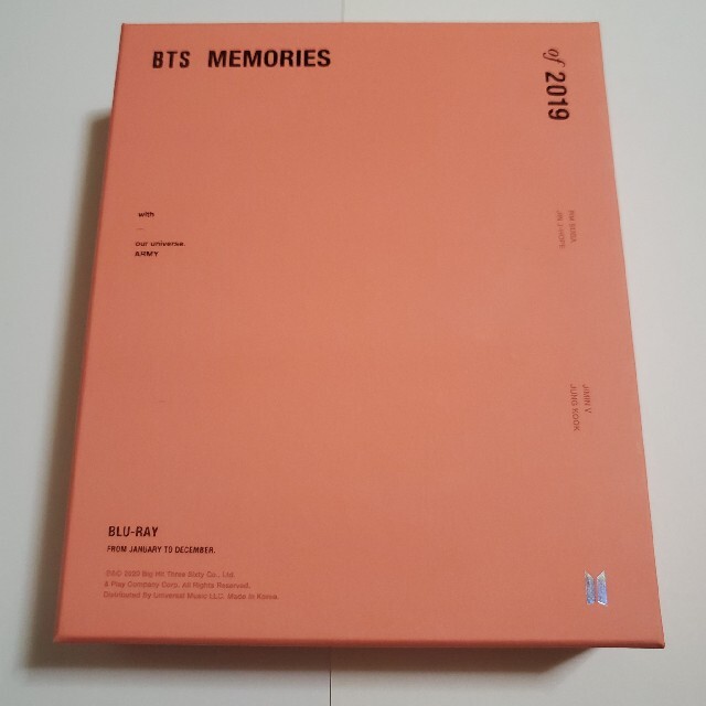 BTS Memories 2019 Blu-ray