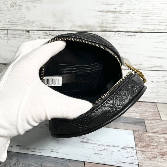 マークジェ MARC JACOBS - MARC JACOBS THE STATUS ROUND黒の通販 by