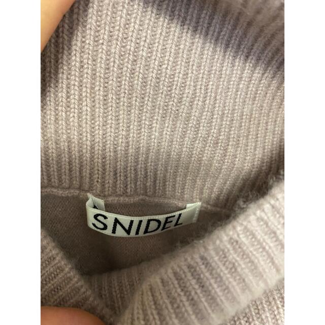 SNIDEL(スナイデル)のSNIDEL カシミヤオフショルニット レディースのトップス(ニット/セーター)の商品写真