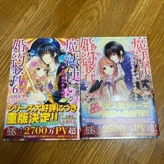 【チャコリンリン様専用】魔法使いの婚約者 ６、7(文学/小説)