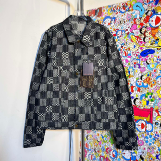 ヴィトン(LOUIS VUITTON) ジージャン/デニムジャケット(メンズ)の通販 【誠実】 ルイヴィトン モノグラムデニムジャケット ヴァージル Gジャン/デニムジャケット