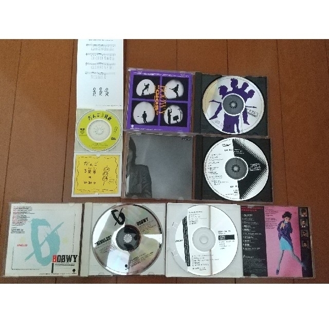 値下げしました。昔のCD4枚セット+おまけ1枚 エンタメ/ホビーのCD(ポップス/ロック(邦楽))の商品写真