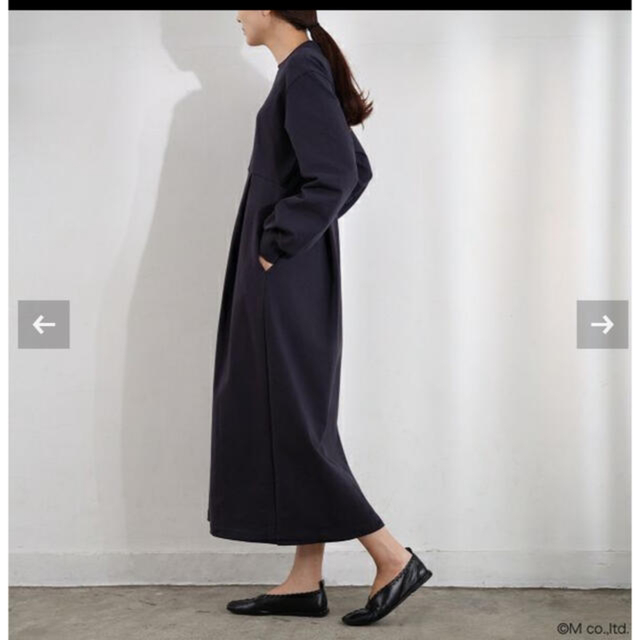 SYNE TOKYO シントウキョウ スウェットワンピース ネイビー XS 美品