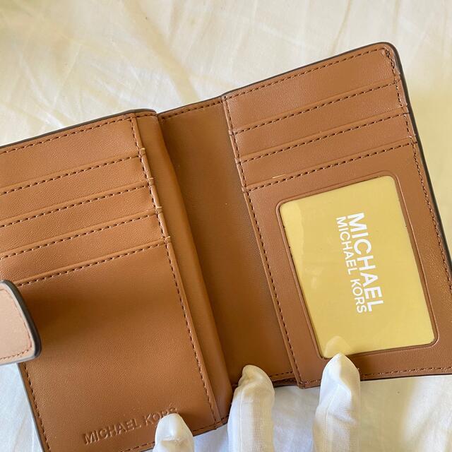 最先端 値下げ 新品 マイケルコース 二つ折り財布 レッドディジュ