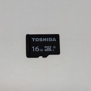 トウシバ(東芝)のTOSHIBA　microSDカード　16GB(その他)