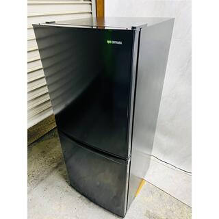 アイリスオーヤマ(アイリスオーヤマ)のアイリスオーヤマ 冷凍冷蔵庫 IRSD-14A-B 142L 家電 2021年製(冷蔵庫)