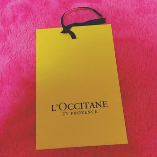 ロクシタン(L'OCCITANE)のデパコス ショッパー(ショップ袋)