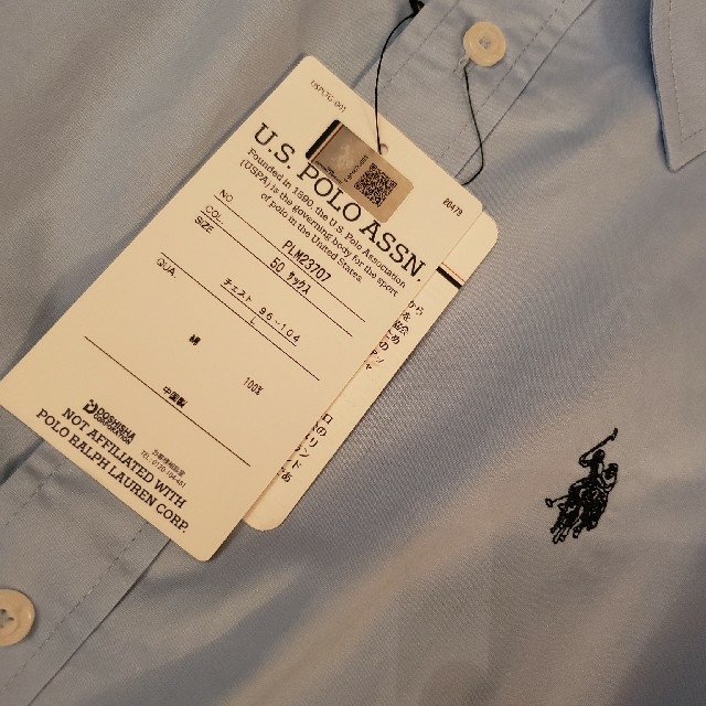 U.S POLO ASSN ブロードシャツ　新品タグ付き メンズのトップス(シャツ)の商品写真