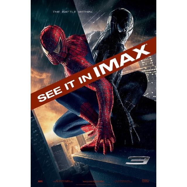 小物などお買い得な福袋 【映画館用両面ポスター】スパイダーマン3 IMAXバージョン（特殊印刷） 印刷物