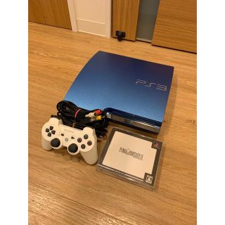 プレイステーション3(PlayStation3)のPS3 本体 CECH-3000 320GB スプラッシュブルー ＋ ソフト ②(家庭用ゲーム機本体)