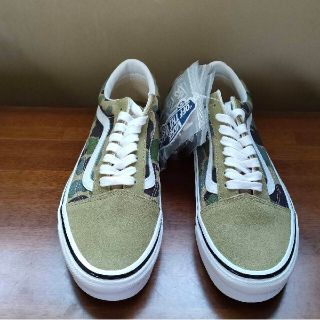 ①希少❤【新品】BAPE X VANS ABC CAMO OLD SKOOL M