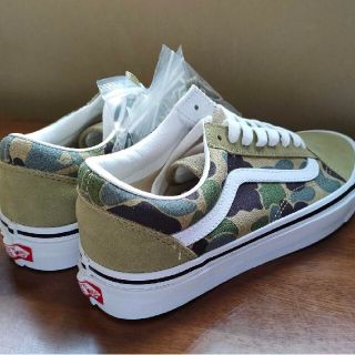 ①希少❤【新品】BAPE X VANS ABC CAMO OLD SKOOL M