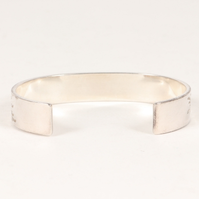 TARO WASHIMI タロウ ワシミ 鷲見太郎 フラワー金メタル付き アラベスクデザイン バングル 12mm Bangle 3 Flower metal 18K シルバー ゴールド M位 アクセサリー【メンズ】 2