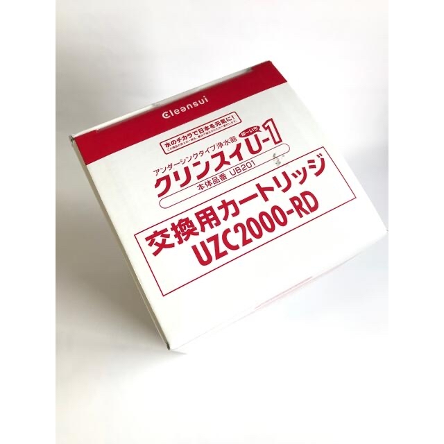 三菱ケミカル クリンスイ 浄水器 カートリッジ UZC2000-RD 新品未開封 国内正規品の通販 by Gコテツ's  shop｜ミツビシケミカルならラクマ