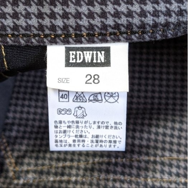 EDWIN(エドウィン)の濃紺 エドウィン EDWIN ワイルドファイア 403W 防風 防寒 バイカー メンズのパンツ(デニム/ジーンズ)の商品写真