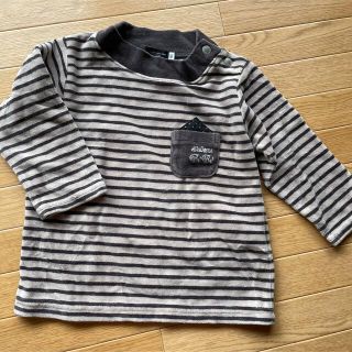 ベベ(BeBe)のbebe キッズ 秋冬用 トップス ベロア生地 90(Tシャツ/カットソー)