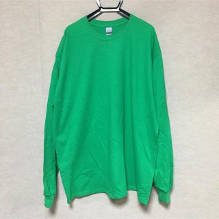 ギルタン(GILDAN)の新品 GILDAN ギルダン 長袖ロンT アイリッシュグリーン 緑 XL(Tシャツ/カットソー(七分/長袖))