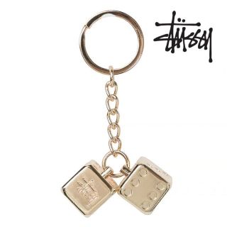 正規品 入手困難 stussy ダイス キーホルダー ステューシー サイコロの ...