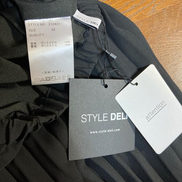 STYLE DELI(スタイルデリ)のタグ付新品未使用品　STYLE DELI プリーツロングスカート レディースのスカート(ロングスカート)の商品写真