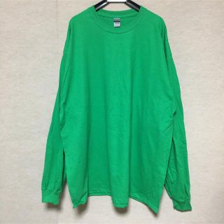 ギルタン(GILDAN)の新品 GILDAN ギルダン 長袖ロンT アイリッシュグリーン 緑 2XL(Tシャツ/カットソー(七分/長袖))