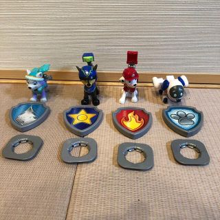 タカラトミー(Takara Tomy)のパウパトロール  ワンアクションフィギュア　4体セット(キャラクターグッズ)