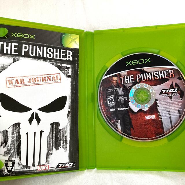 Xbox(エックスボックス)のTHE PUNISHER Xbox 北米版 エンタメ/ホビーのゲームソフト/ゲーム機本体(家庭用ゲームソフト)の商品写真