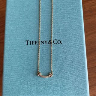 Tiffany & Co. - Tiffany ティファニー スマイル ネックレス ダイヤ