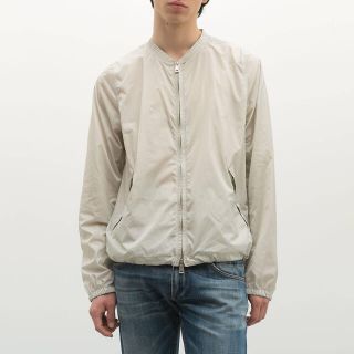 ジルサンダー(Jil Sander)のJIL SANDER ノーカラーナイロンブルゾン(ナイロンジャケット)