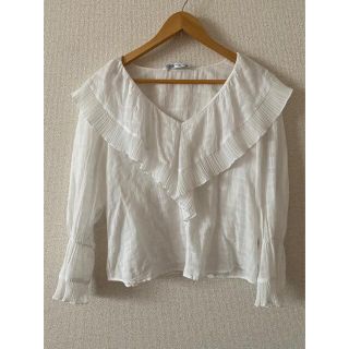 ザラ(ZARA)のZARA フリルブラウス(シャツ/ブラウス(長袖/七分))