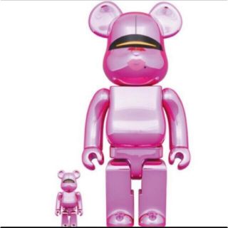 ベアブリック(BE@RBRICK)のBE@RBRICK SORAYAMA×2G PINK GOLD Ver.(フィギュア)